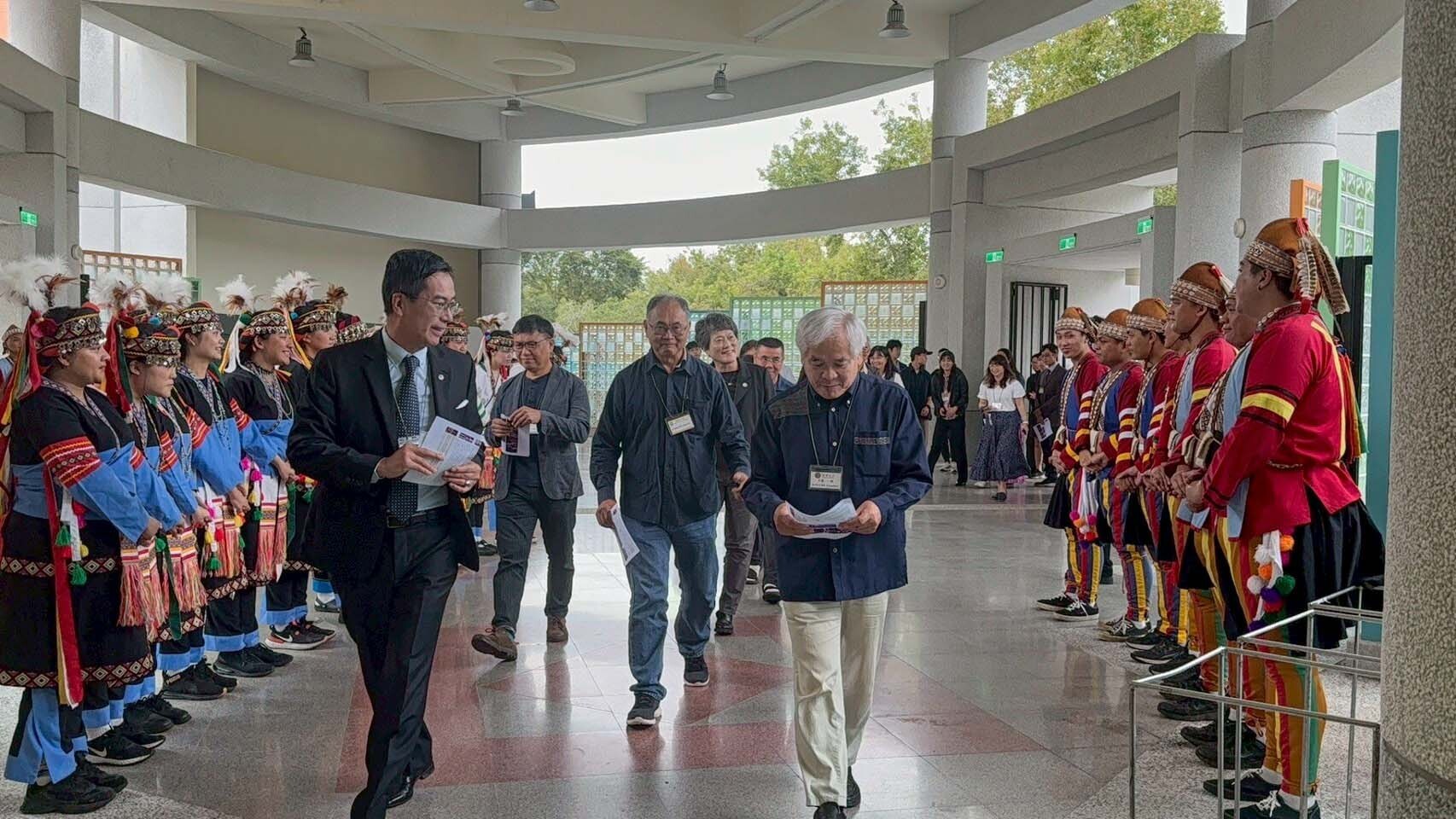 國立東華大學原住民民族學院為琉球大學外賓舉辦歡迎儀式