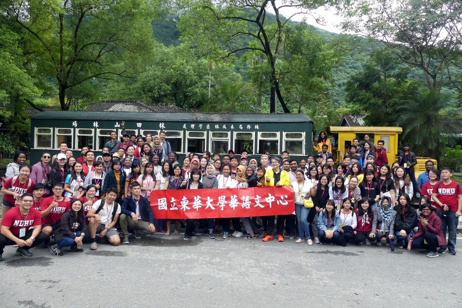The Chinese language center from Dong Hwa University held a Cultural camp for international studentsImage